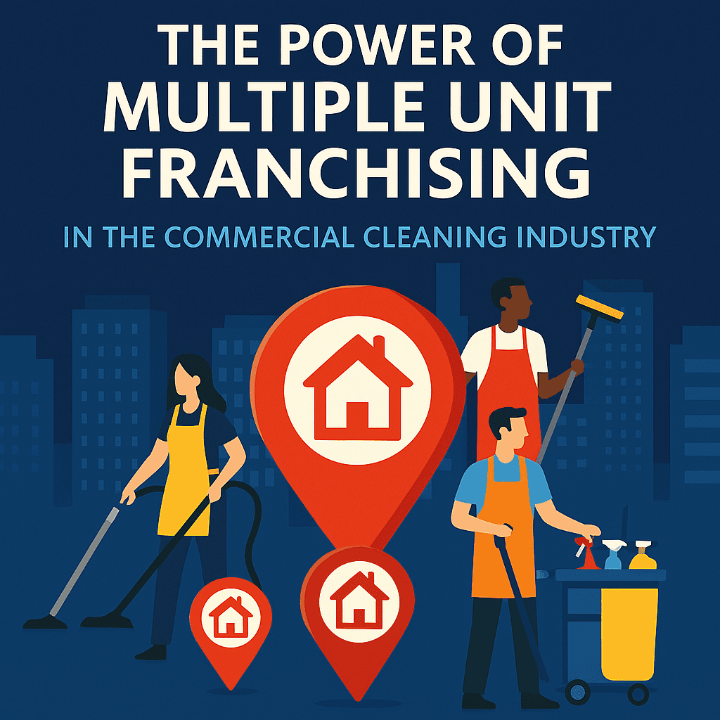 Featured image for “The Power of Multiple Unit Franchising in the Commercial Cleaning Industry”