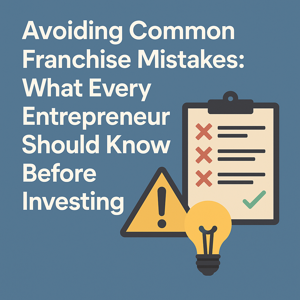 Featured image for “Avoiding Common Franchise Mistakes: What Every Entrepreneur Should Know Before Investing”